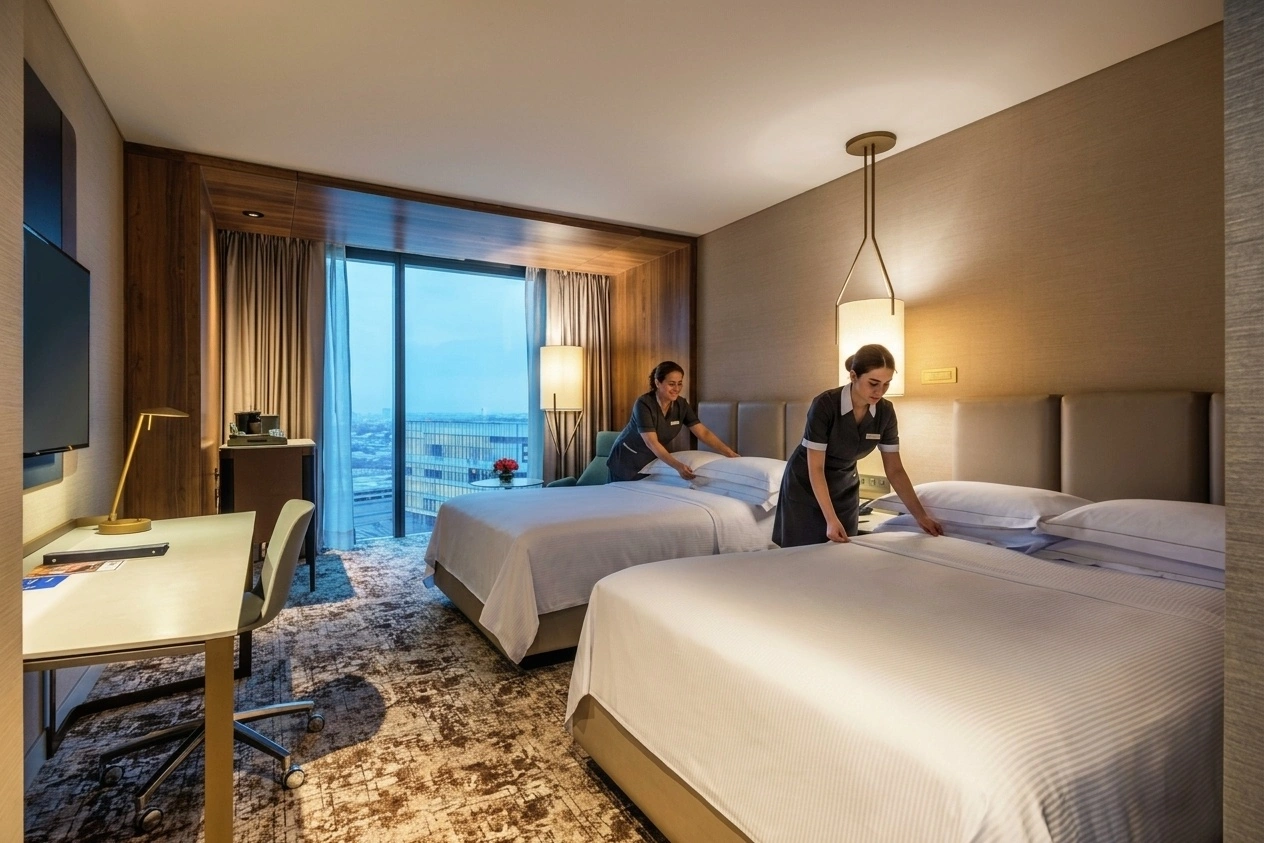 Hotel retouch